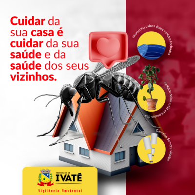 Faça a sua parte no combate ao mosquito da dengue